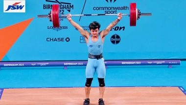 Sports News | CWG 2022: PM Modi Congratulates Weightlifter Jeremy Lalrinnunga for Capturing Gold in Men's 67 Kg Final