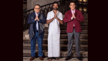 Dhanush Welcomes the Russo Brothers to India With a Courteous ‘Namaste’ (View Pic)