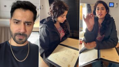 Janhvi Kapoor’s Obsession With ‘Nach Punjaban’ Song Revealed in This 'Bawaal' Video Shared by Varun Dhawan – WATCH