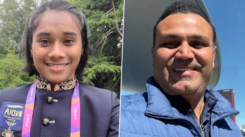 Virender Sehwag Shares Fake News of Hima Das Winning Gold Medal at Commonwealth Games 2022, Check Deleted Tweet