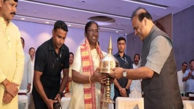 India News | BJP, Allies Welcome NDA's Presidential Candidate in Guwahati