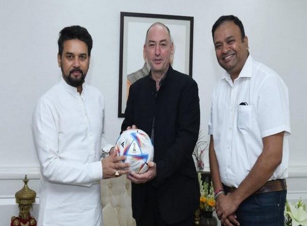 Sports News |  Anurag Thakur Assures Full Support to FIFA U17 WWC, Says AIFF Acting Gen Secy