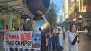 World News | Australia: AUTWA Stages Protest on Urumqi Massacre's 13th Anniversary, Demands Ban on Uyghur Forced Labour Products