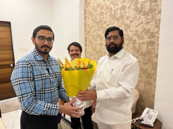 India News | Uddhav Thackeray's Nephew Meets Eknath Shinde, Extends Support - Vimarsana News