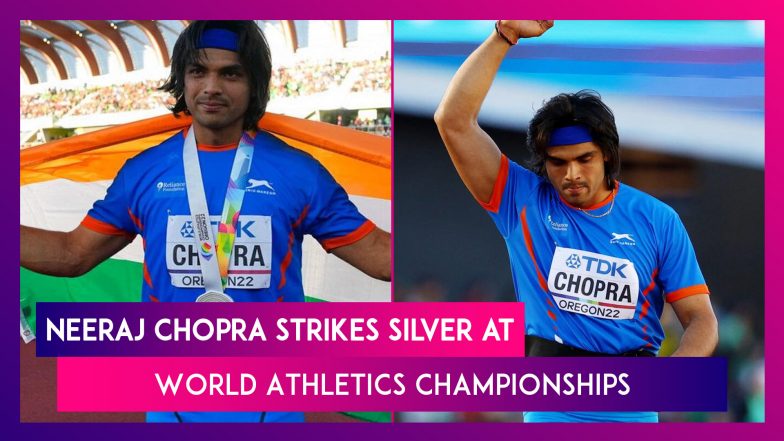 Neeraj Chopra Wins Historic Silver Medal At World Athletics Champions 