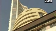 Business News | Sensex Soars 760 Points on Positive Global Cues; IT, Infra, Banking Stocks Climb
