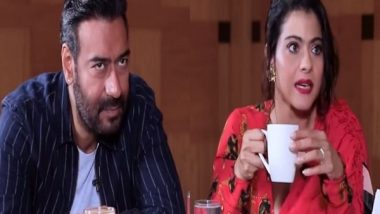 Kajol Xxx Videos Com - Entertainment News | Ajay Devgn Trolls His Wife Kajol on World Listening  Day, Watch Video | LatestLY