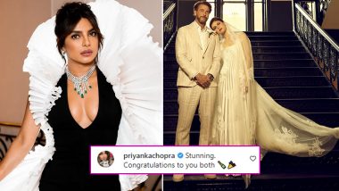 Priyanka Chopra Congratulates Baywatch Co-Star Alexandra Daddario And Andrew Form On Their Wedding!