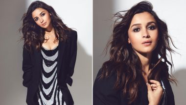 Alia Bhatt Steals Husband Ranbir Kapoor’s Blazer to Complete Her Look, View Glamorous Photoshoot Pics