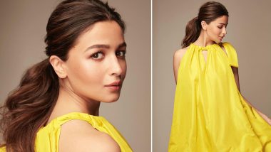 Mom-to-be Alia Bhatt Looks Elegant as She Exudes Pregnancy Glow in Yellow Comfy Dress (View Pics)