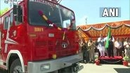 India News | Himachal CM Flags off 21 Vehicles for Fire Department