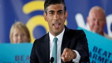 World News | New Poll Says Rishi Sunak More Popular with Swing Voters Than Liz Truss
