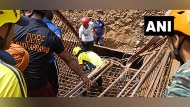 India News | Uttarakhand: Under-construction Bridge Collapses in Rudraprayag; Several Feared Trapped