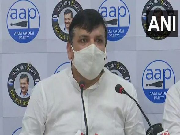 India News | Sanjay Singh Defames Centre with Edited Clip of President Kovind's Farewell, BJP Calls AAP 'fake News Peddler' - Vimarsana News
