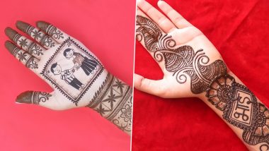 Last-Minute Raksha Bandhan 2022 Mehndi Designs: Intricate Swirls Henna Patterns and Simple Rakhi Motif Mehendi Designs To Traditionally Celebrate the Festival (Watch Videos)