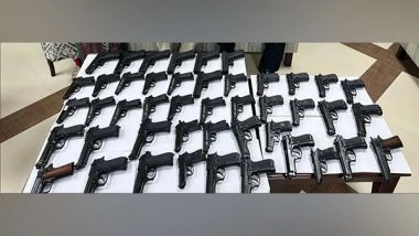 India News | IGI Customs Seize 45 Guns from Couple Who Arrived from Vietnam