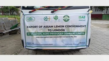 India News | Assam Exports 600 Kg Lemon to UK