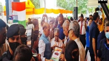 India News | Preparation Underway for 23rd Kargil Vijay Diwas, Rajnath Singh Visits Jammu