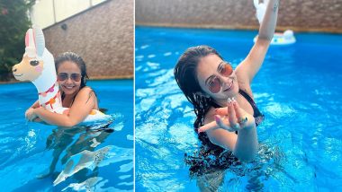 Devoleena Bhattacharjee Enjoying Pool Time in Recent Pics Will Motivate You To Take a Splashy Dive RN! (See Photos)