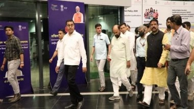 India News | Dharmendra Pradhan Reviews Preparations Ahead of Inauguration of Akhil Bharatiya Shiksha Samagam in Varanasi by PM Modi