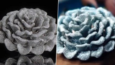Indian Jeweller Sets New Guinness World Record With Mushroom-Themed Ring With 24,679 SWA Diamonds