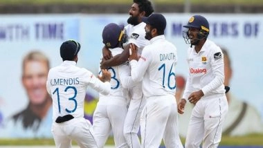 Sports News | SL Vs AUS: Spinner Prabath Jayasuriya Attains Best Bowling Figures by a Lankan Bowler on Test Debut