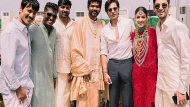 Entertainment News | Vignesh Shivan Drops Unseen Pictures with SRK, Says 'Happy Moments of Life'