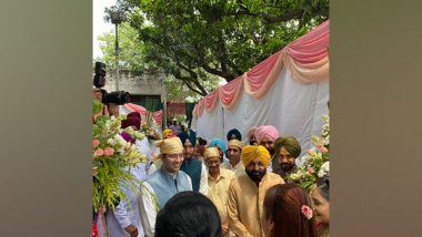 India News | Delhi CM Kejriwal Attends Punjab CM's Wedding, Wishes Him on 'new Journey'