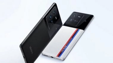 Tech News | Official Teaser Reveals IQOO 10 Pro's Design and Confirms 200W Charging