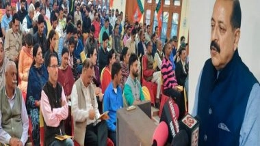 India News | J-K's Kishtwar to Become North India's Major Power Hub: Jitendra Singh