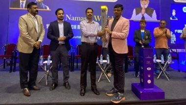 Sports News | Chess Olympiad Torch Relay Reaches Shillong