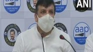India News | AAP MP Sanjay Singh Gives Zero Hour Notice in RS to Discuss Misuse of Probe Agencies