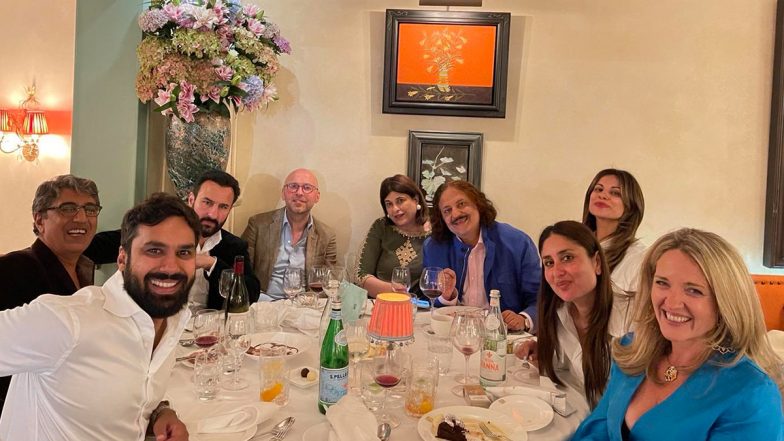 Saif Ali Khan and Kareena Kapoor Enjoy Lunch With Friends in UK, Bebo's Friend Shares a Still