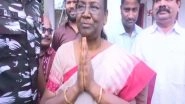 India News | NDA's Presidential Candidate Droupadi Murmu to Visit Ranchi Tomorrow
