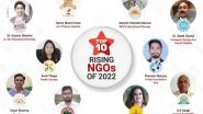 Business News | Top 10 Rising NGOs in 2021-22 Announced by Fame Finders