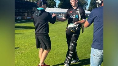 Sports News | Michael Bracewell's 127* Guides New Zealand to One-wicket Victory over Ireland in Last over Thriller