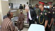 World News | Sri Lankan Uprising: Ranil Wickremesinghe Visits 2 Injured Soldiers at Army Hospital