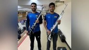 Sports News | Arjun Babuta, Paarth Makhija Reach Men's 10m Air Rifle Top Eight Stage at Changwon Shooting World Cup