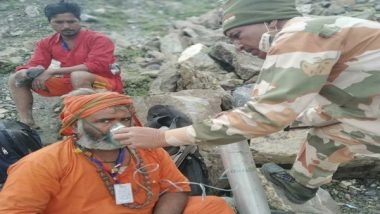 India News | J-K: ITBP Personnel Administer Oxygen to over 100 Amarnath Pilgrims Since June 30