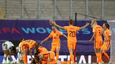 Sports News | Women's Euro 2022: Netherlands Cruise to Top with 3-2 Win over Portugal, Sweden Record First Tournament Win