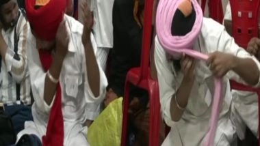 India News | Turban-tying Contest Held in Amritsar in Memory of Singer Sidhu Moose Wala