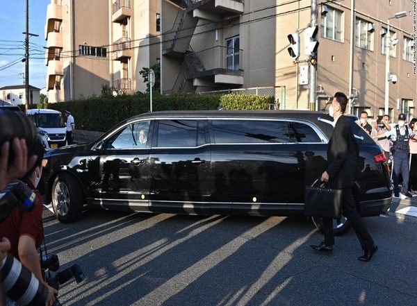 Shinzo Abe’s Body Arrives at His Home City Tokyo, Funeral To Be Held on July 12