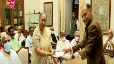 India News | Opposition's Candidate Margaret Alva Files Nomination for Vice-Presidential Election