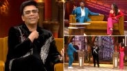 Koffee With Karan Season 7 Episode 3: Karan Johar Drops a Fun Promo With Samantha Ruth Prabhu and Akshay Kumar on &lsquo;Koffee Couch&rsquo; (Watch Video)