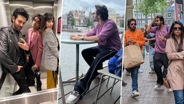 Kartik Aaryan Enjoys Sightseeing, Chills With His Team in New Pics From Europe Trip!