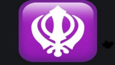Tech News | Sikh Faith Khanda Symbol Emoji May Soon Be Coming to Your Phone Devices