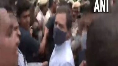 India News | ED Questioning Sonia Gandhi: Rahul Gandhi Detained as Congress Marches to Rashtrapati Bhavan