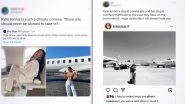 Kylie Jenner's Jet Lands Her in Big Trouble, Netizens Dub Her as 'Climate Criminal' For Taking Private Plane For a Journey of Few Minutes!