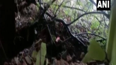 India News | Maharashtra Rains: Landslide Hits Mumbai's Ghatkopar Area, House Collapses