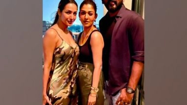 Entertainment News | Malaika Arora Meets Newlyweds Nayanthara, Vignesh Shivan